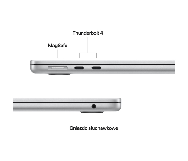 Apple MacBook Air M4/16GB/512/Mac OS Srebrny 10R GPU - 1322286 - zdjęcie 8